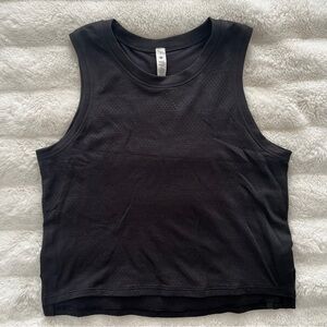 Lululemon Train to Be Tank Camo Dot Camo Black Sz 4